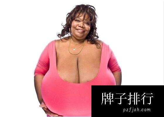 世界上最大的胸部，安妮·霍金斯特纳(胸部重达77斤)