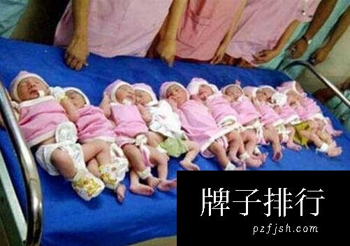 印度女子产下十一胞胎